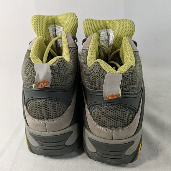 Merrell Passage Ventilator Mid Grey/Sage Green Hiking Boots Women's 7.5 J83652 - Picture 9 of 14